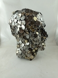 Скульптура из металла Монет Голова из Монет, фото №7