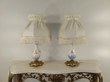 Лампы-торшеры с бронзой и керамикой арт. 0711, фото №2