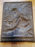 Образ Апостола Иоанна Богослова. Чугун, фото №3
