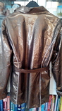 Куртка новая модного бронзового цвета р 48., фото №5