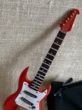 6-струнна гітара мініатюра в коробці, нова. Вінтаж (виставлення через невикуп Лота), фото №6