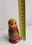 Кукла деревянная Матрёшка СССР, фото №3