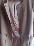 Новое кашемировое пальто (весна-осень)разм. 52-54,цвет-бежевый., фото №5