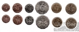 Swaziland Свазиленд - 10 шт х набор 6 монет 5 10 25 50 Cents 1 2 Emalangeni 2007 - 2015, фото №3