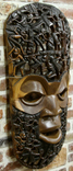 Африканская маска (Малави) 102см*48см*15см, фото №8