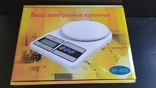 Весы кухонные электронные SF-400 с LCD дисплеем, фото №7