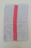 Мешок для личных вещей с красной полосой, 3 рейх Германия лот 2, фото №2