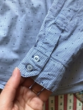 Приталенная рубашка в полоску Zara размер XS (можно на подростка), фото №6