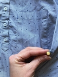 Приталенная рубашка в полоску Zara размер XS (можно на подростка), фото №7