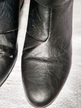 Торг демисезонные женские ботинки ботильйоны кожаные полусапожки женские р.39, фото №5