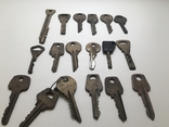 Ключи разные бронзовые, фото №6