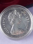 1 доллар, Канада, 1979 год, 300 лет кораблю "Грифон", серебро, фирменный футляр, numer zdjęcia 5