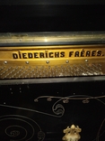 Пианино Diederichs Frres Братья Дидерихс 1885 год, фото №6