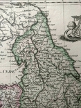 1812 Англия (карта 29х41 Верже) СерияАнтик, фото №9