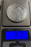 Монета Австрии, серебро 1 унция, Венская Филармония 1,5 Евро 2009 год, numer zdjęcia 4
