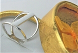 Кольцо перстень серебро 925 проба 4,09 грамма 17.5 размер, фото №2
