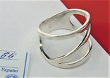 Кольцо перстень серебро 925 проба 4,25 грамма 18 размер без пробы, фото №4