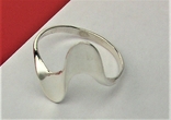 Кольцо перстень серебро 925 проба 1,65 грамма 18,5 размер, фото №3