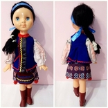 Паричковая кукла украинка Валя 55см 1975г СССР, фото №4