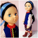 Паричковая кукла украинка Валя 55см 1975г СССР, фото №7