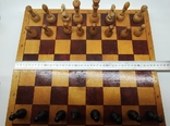 Шахматы деревянные с доской, фото №2