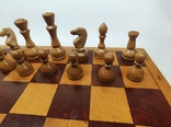 Шахматы деревянные с доской, фото №3