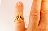 Кольцо "Зигзаг", золото750 вставки бриллианты., фото №9
