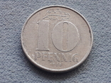 Германия - ГДР 10 пфеннигов 1968 года, фото №2