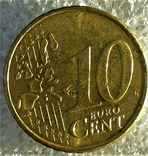 Німеччина 10 євроцентів, 2002, фото №2