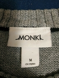 Кофта. Свитер MONKI спущенный рукав коттон акрил р-р М(состояние нового), фото №7