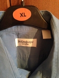 Yves Saint Laurent рубашка под запонки, фото №4