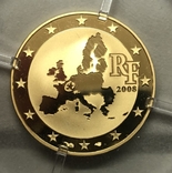 10 евро 2008 года. 50 Европарламенту. Франция, фото №3