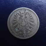 1 марка 1876 Германия серебро (Г.16.6), фото №4