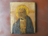 Ікона св.Серафима Соровського,розмір 21х27 см., фото №5