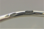Кольцо перстень серебро 925 проба 17 размер 1.80 грамма, фото №9