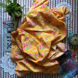 Ткань отрез ткани ретро винтаж в цветы хлопок, фото №2