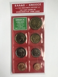 Годовой набор монет Греции 1988-2000, фото №4