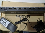 Комутатор SGEYR 4K HDMI Matrix 6 in 2 out, photo number 5