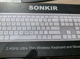 Комплект клавіатура + миша Wireless Keyboard and Mouse Combo, Sonkir K-18, numer zdjęcia 7