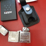 Набор Зажигалка Zippo 24994 DIAMOND STRIPES ,родной чехол,ватки., фото №9