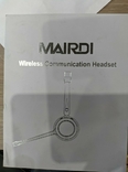 Бездротова Bluetooth гарнітура для колл-центра Mairdi MRD-M890B, фото №5