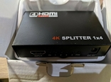 HDMI спліттер 1x4 (4K x 2K 60Hz), фото №4