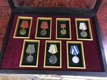 Рамка для орденов и медалей на семь медалей или орденов, фото №3