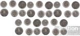 Venezuela Венесуэла - 10 шт х набор 3 монеты 10 50 100 Bolivares 2009 - 2016, фото №2