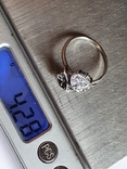 Кольцо серебро 925 проба. Родированное. Размер 20.5, фото №8