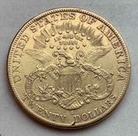 20 долларов 1902 г. США, фото №3