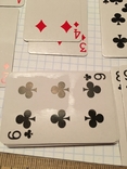 Мініатюрні гральні карти в пластиковому контейнері / невелика кількість гральних карт, 54 шт, фото №7