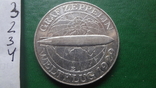 5 марок 1929 Германия граф Цеппелин серебро (2.3.4)~, фото №10