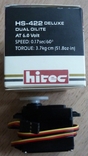 Сервопривод Hitec Deluxe Dual Oilite HS422 - 940901 (новый), фото №4