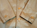 Классический кожаный пиджак JOHN DEVIN Германия р-р 48(состояние нового), photo number 9
